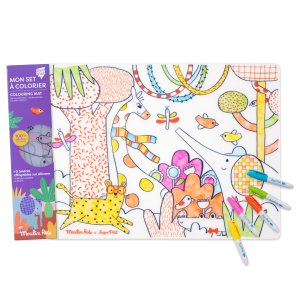 SUPER PETIT & MOULIN ROTY. Σουπλά σιλικόνης για ζωγραφική Les Toupitis